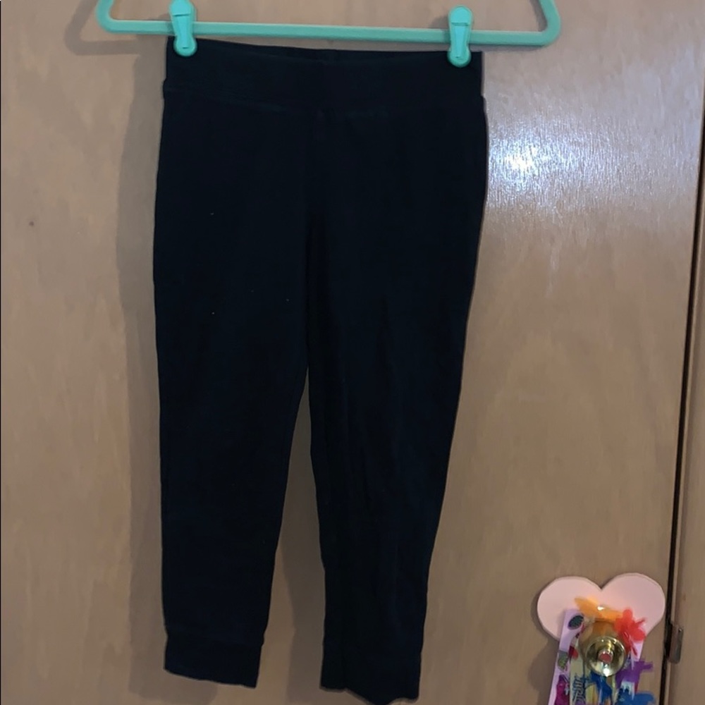 kids black leggings